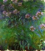 monet-agapanthus